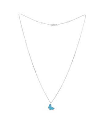 Sweet Alhambra Butterfly Pendant Necklace