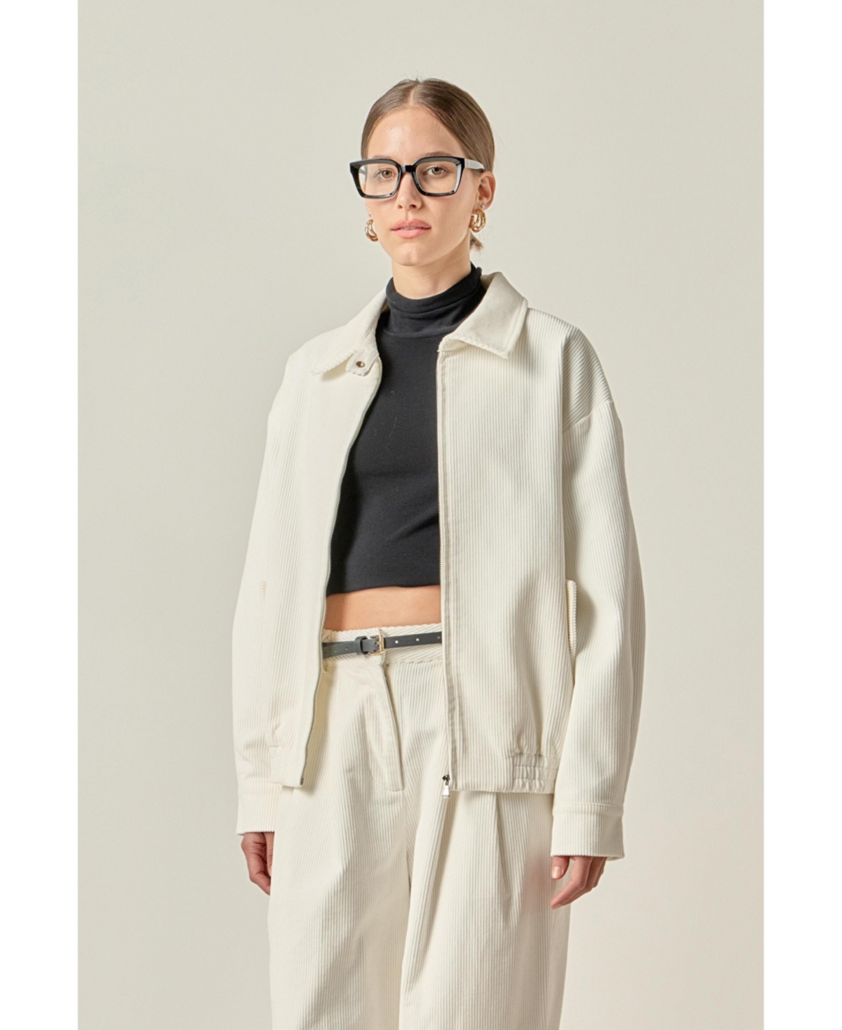 English Factory Women's Corduroy Jacket