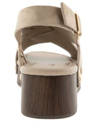Women's Quadry Wood Flatform Sandal