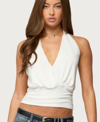 Women's Niya V Neck Halter Top