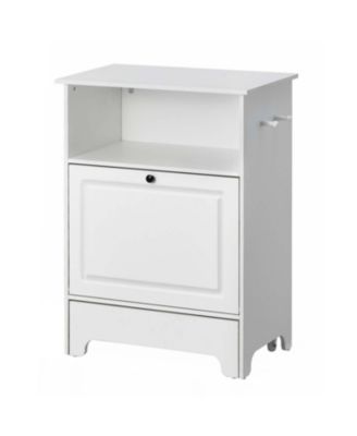 All-in-One Pet Feeding Station: Elevated Dog Bowls & Storage Cabinet for Food and Toys