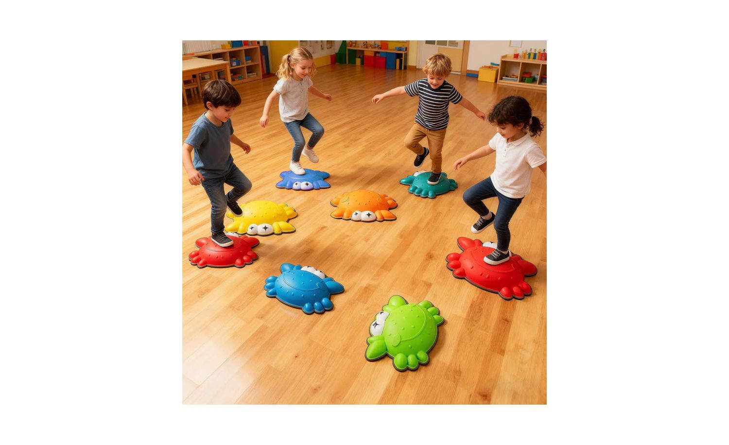 9-Piece Balance Non-Slip Stepping Stones