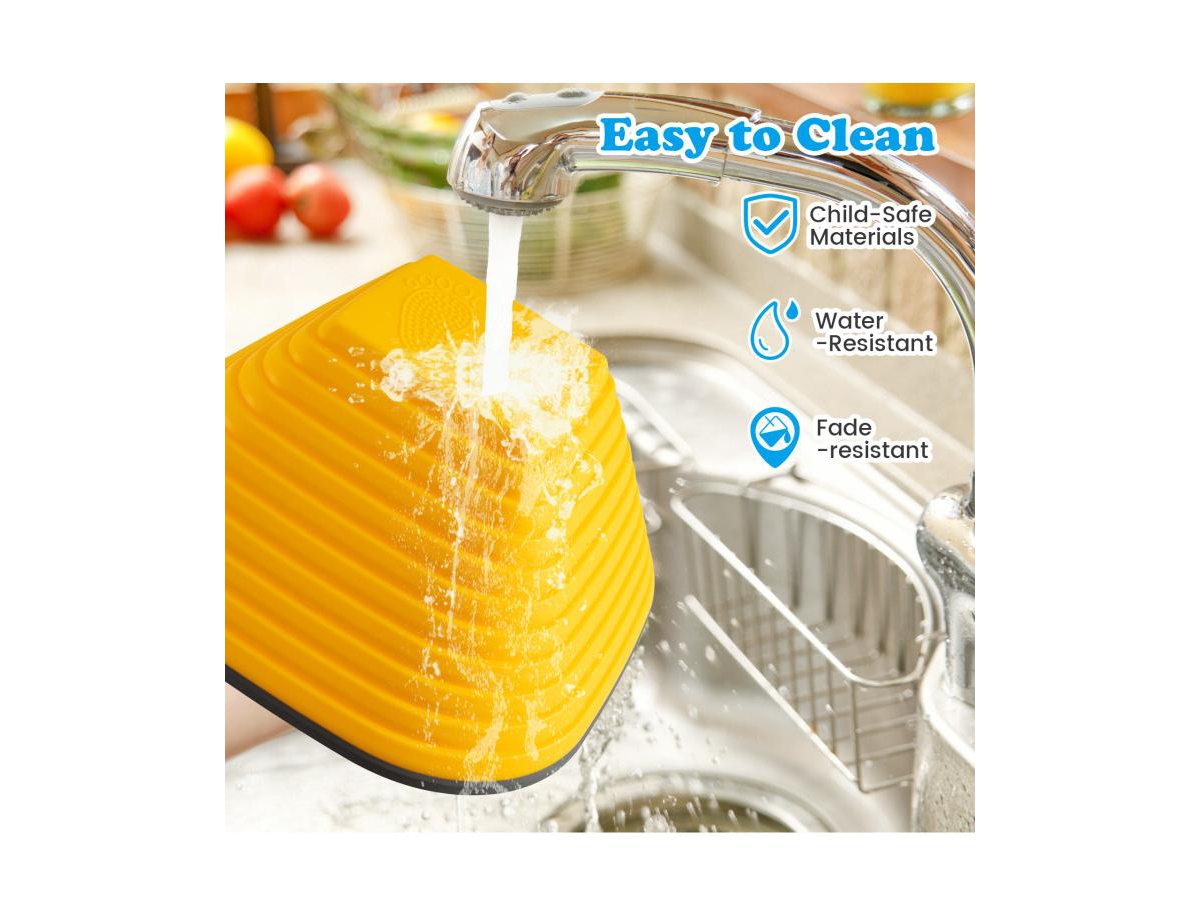 Slickblue 6-Piece Kids Stepping Stones Square Balance Blocks