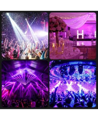 360W RGBW Moving Head Stage Light with Auto Zoom, Full DMX Control for Events & Performances