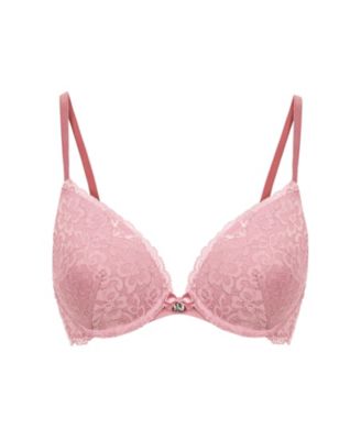 Hunkemoller Women's Marine Padded Underwired Push-Up Bra