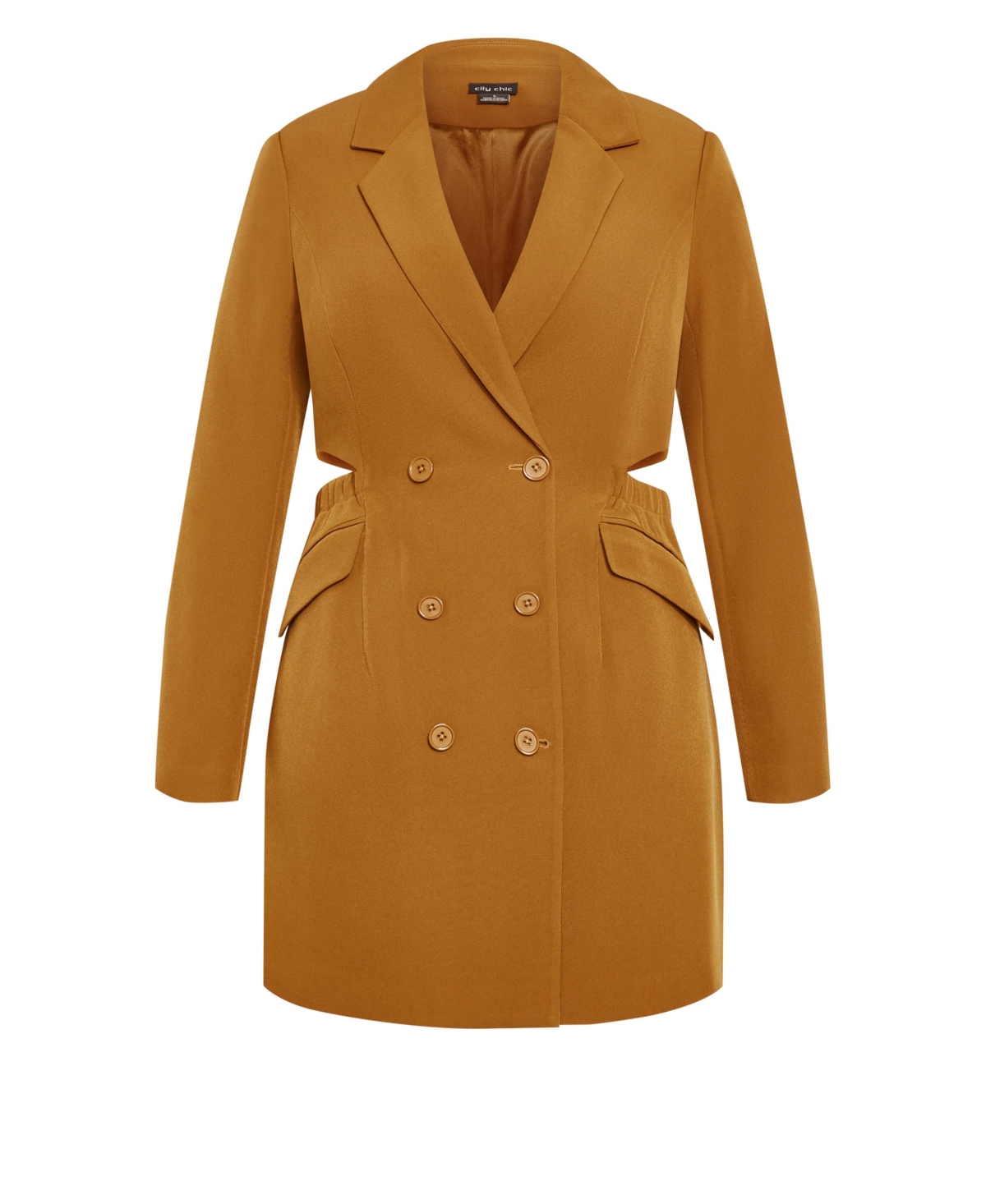 City Chic Women's Tuxedo Twyla Dress