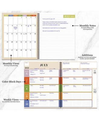 July 2026 - June 2027 Kraft & Lead Teacher and Home School Lesson Planning Book