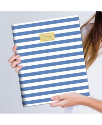 July 2026 - June 2027 Linen Lines Large Monthly Planner