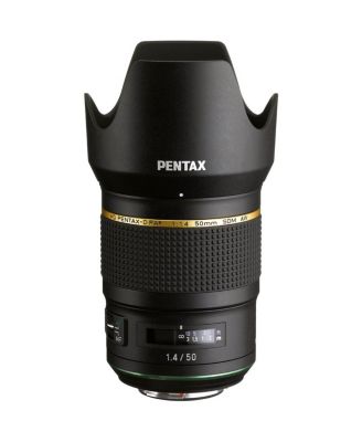 HD Pentax-D FA 50mm f/1.4 SDM AW Lens, Bundle with 72mm Filter Kit, Cleaning Kit, Cleaning Cloth, Lens Cap Tether, Lens Cleaner