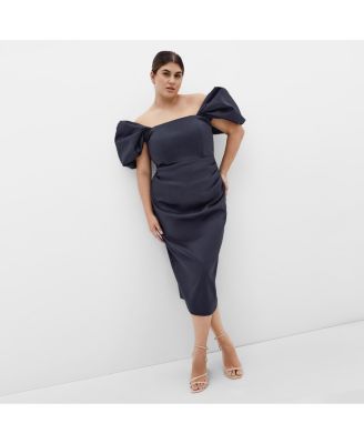 Women's Elyse Off Shoulder Midi Dress