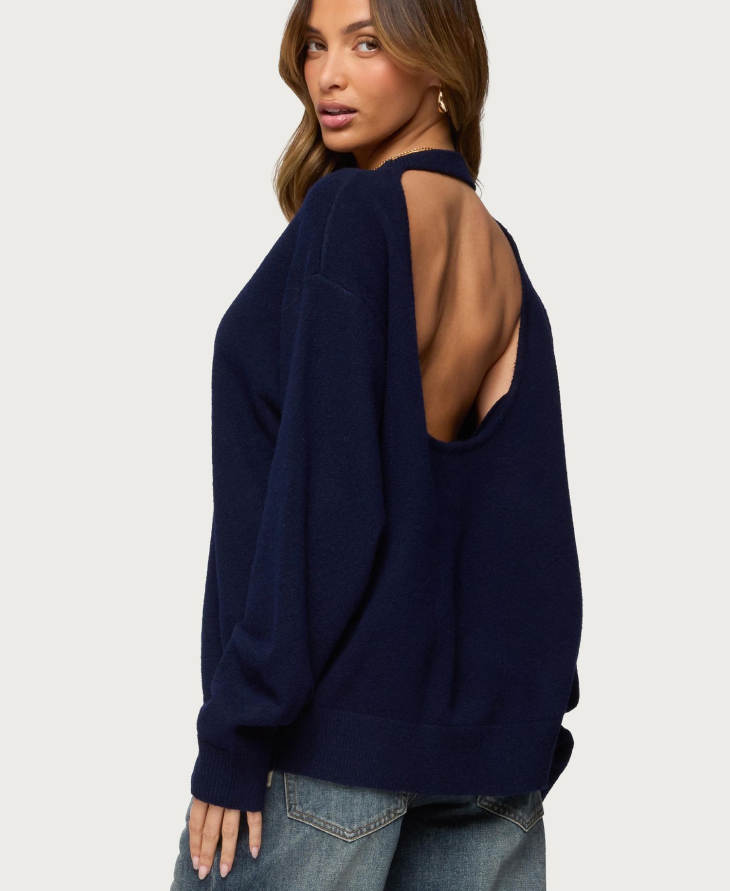 Women's Ximenia Cutout Back Sweater