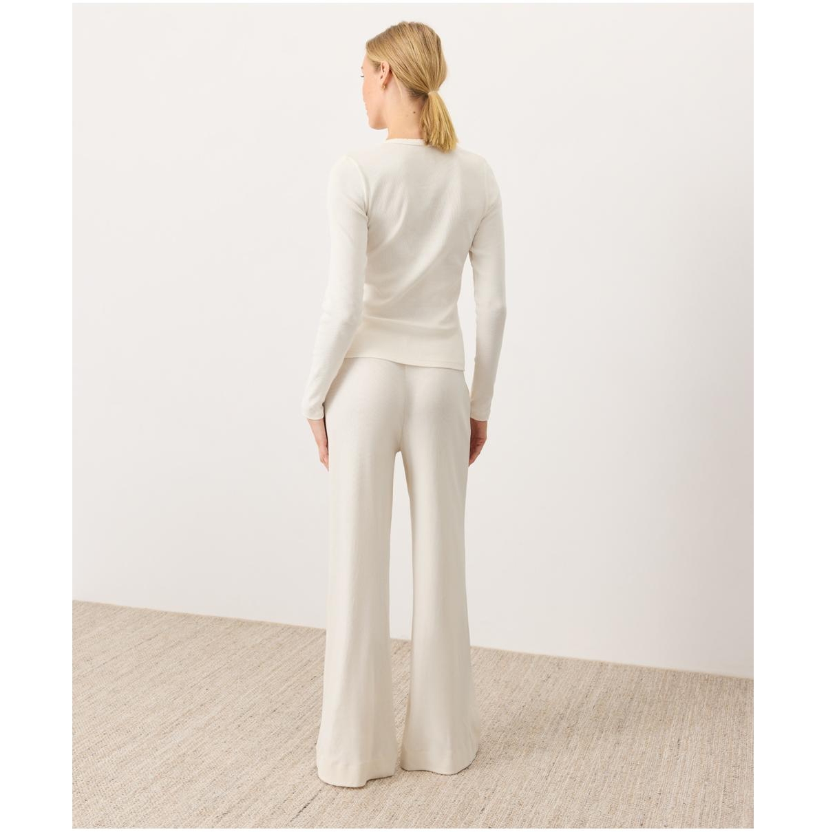 Pact Women's Dream Rib Slim Henley made with organic cotton Top