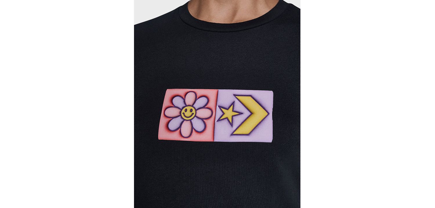 Women's Flower Grid T-Shirt