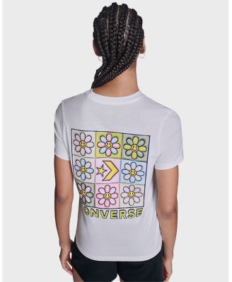 Women's Flower Grid T-Shirt