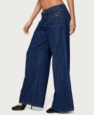 Women's Jimena Low Rise Wide Leg Jeans