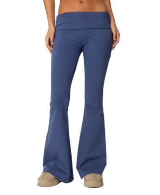 Women's Aiyana Fold Over Flared Leggings