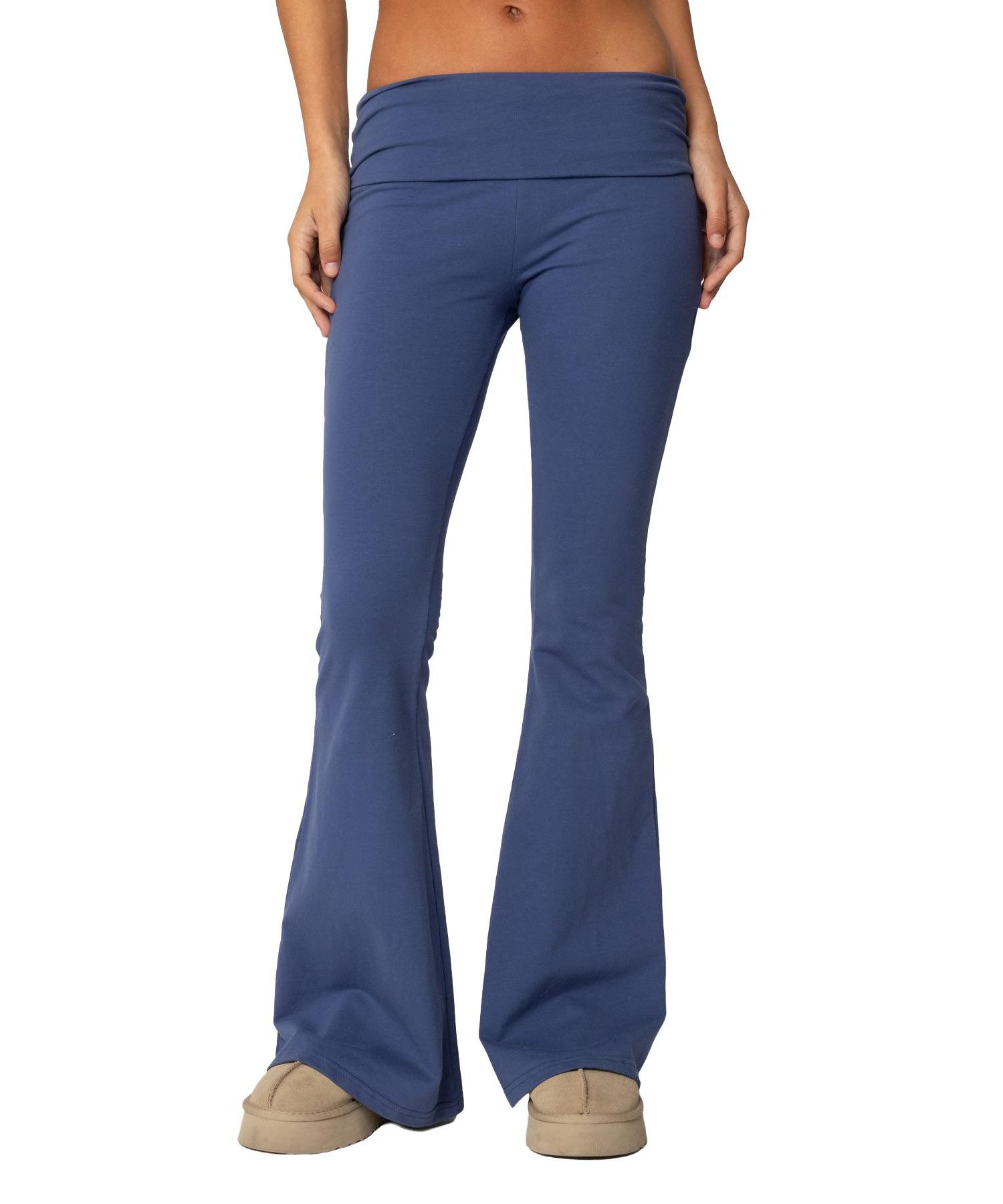 Women's Aiyana Fold Over Flared Leggings