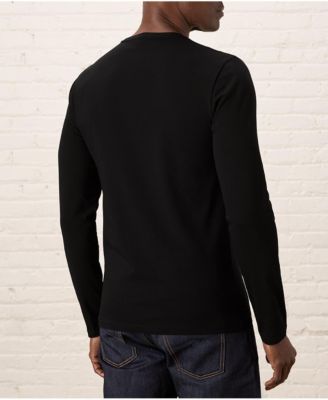 Men's Luxe Signature Slim Long Sleeve Tee Made With Organic Cotton