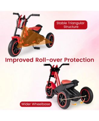 Toddler 3-Wheel Tricycle Bike with Pedals for Forward and Reverse