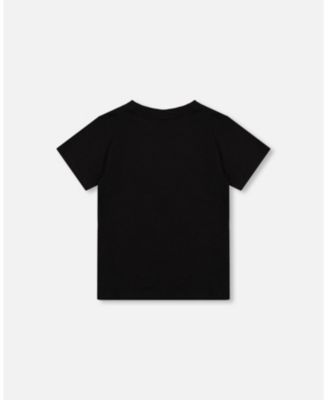 Boy Cotton Jersey T-Shirt Solid - Toddler