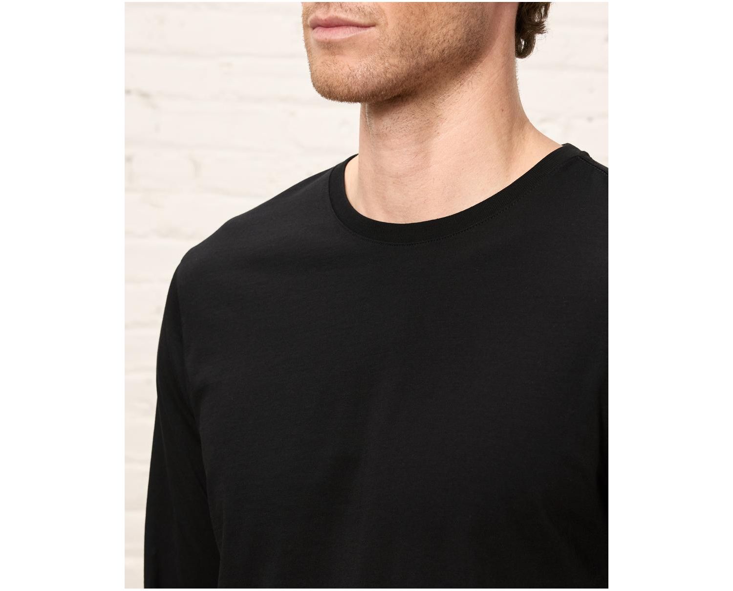 Men's Organic Cotton Essential Long Sleeve Tee