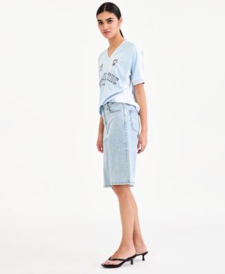 Women's Baggy Denim Shorts