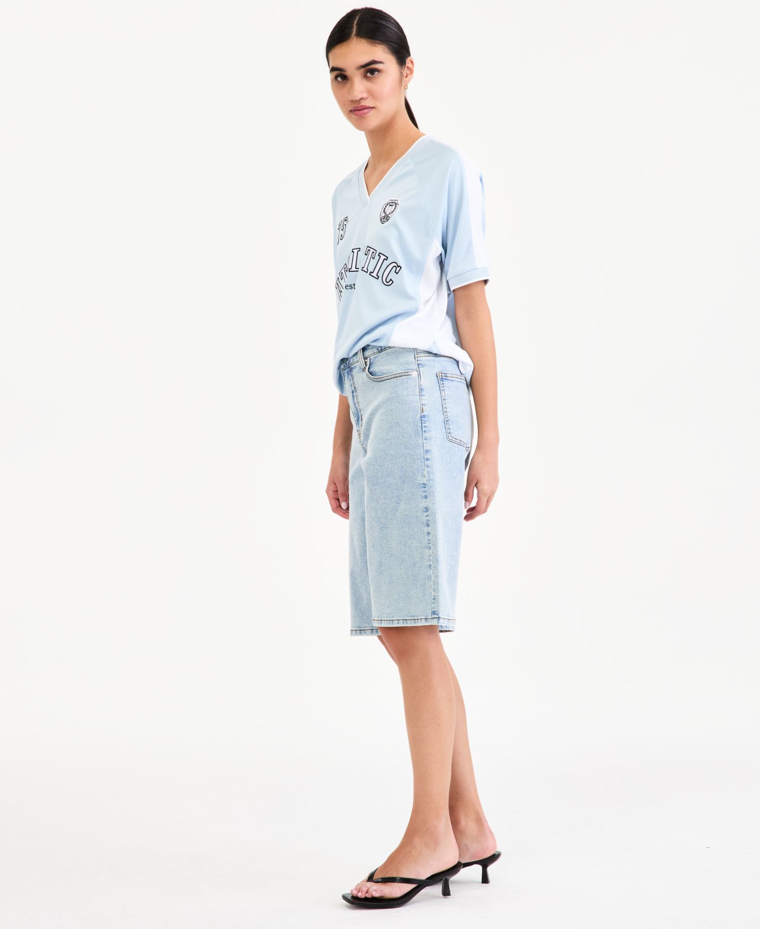 Women's Baggy Denim Shorts