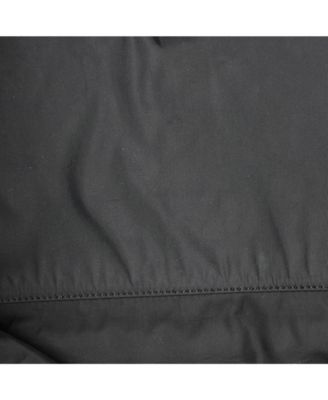 Logo Print Convertible Square Duffle Bag Nylon