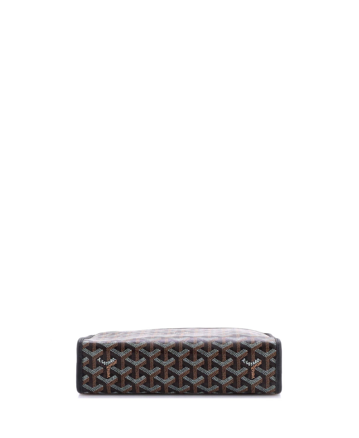 Pre-Owned Goyard Mm Jouvence Toiletry Pouch Coated Canvas