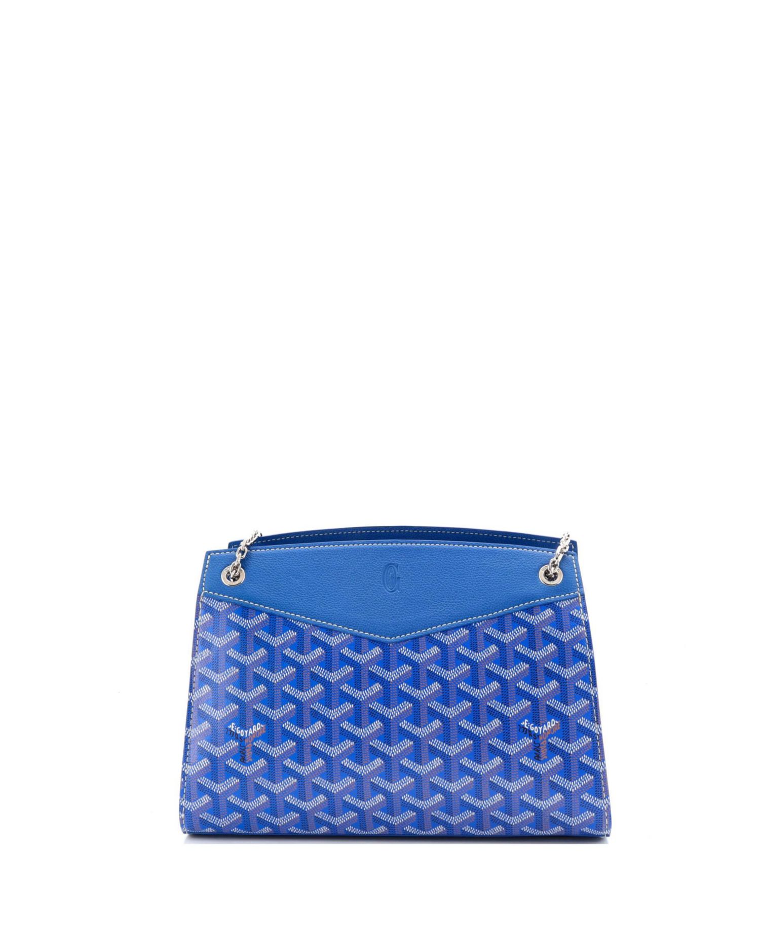 PM Structured Rouette Chain Shoulder Bag Coated Canvas