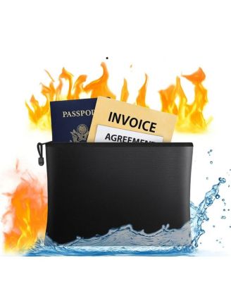 Travel Fireproof Document Bag