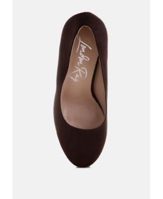 Womens Olanta Block Heel Pumps