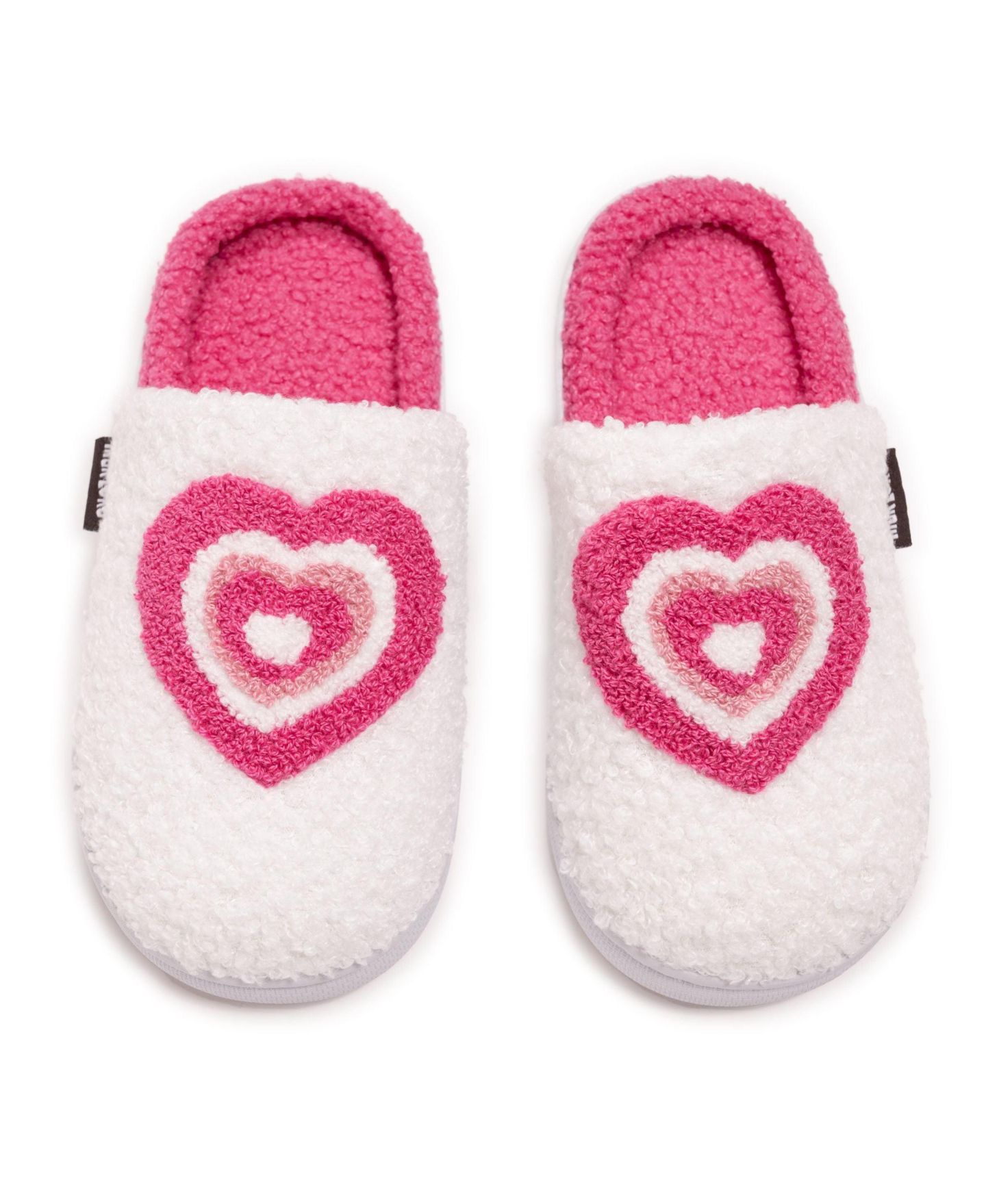 Женские тапочки MUK LUKS Novelty Scuff Slippers, цвет: Розовый — фото 5