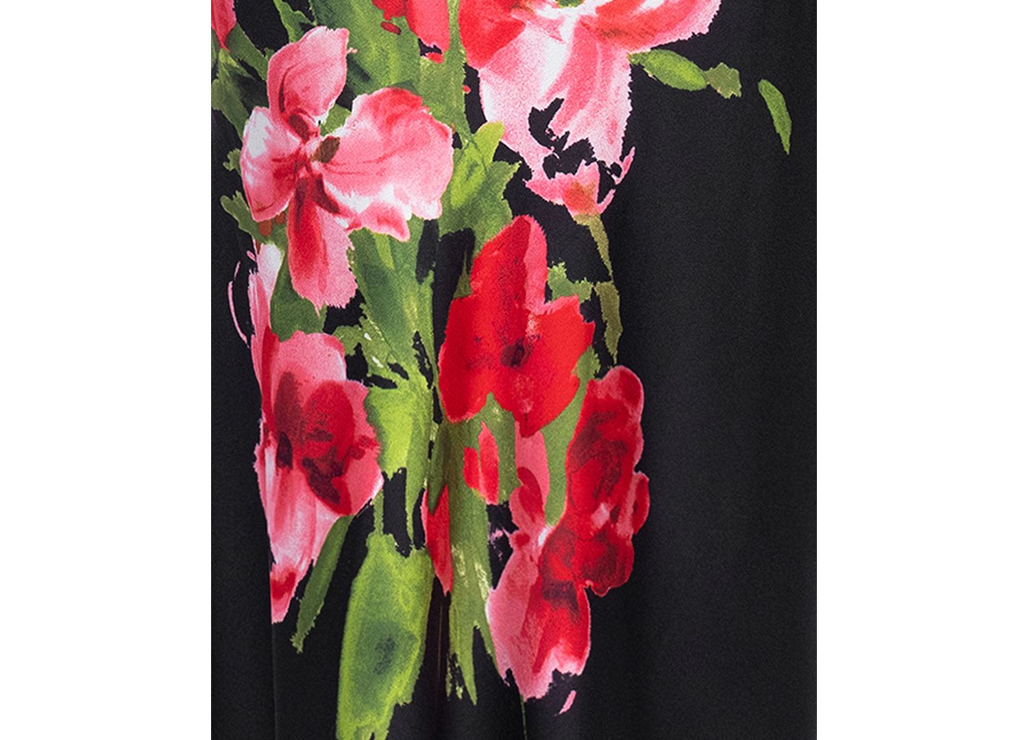 Women's Halter Floral Print Ball Gown