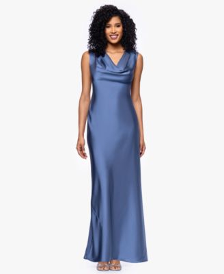 Women's Cowl Neck Ball Gown