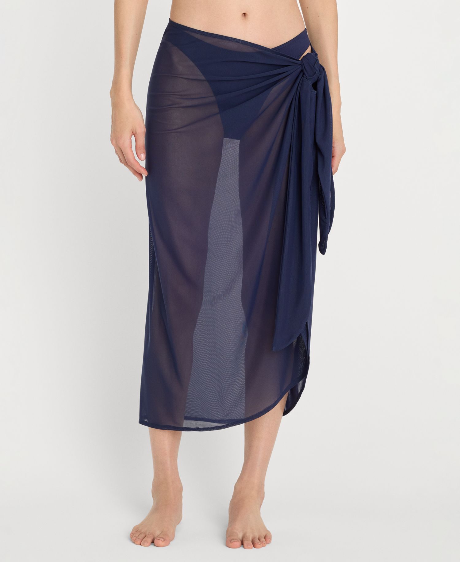 Women's Mesh Midi Cover-Up Sarong