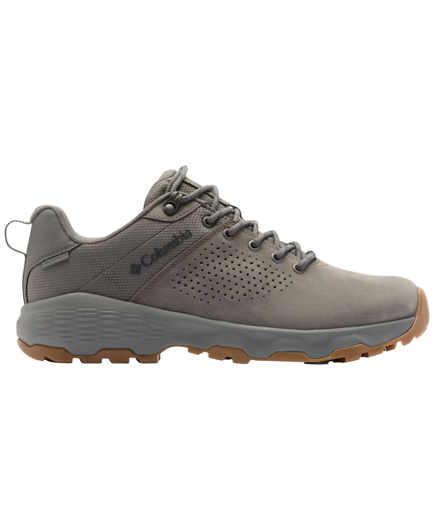 Мужские кроссовки Columbia Newton Nimble Leather, цвет: Угольный — фото 2