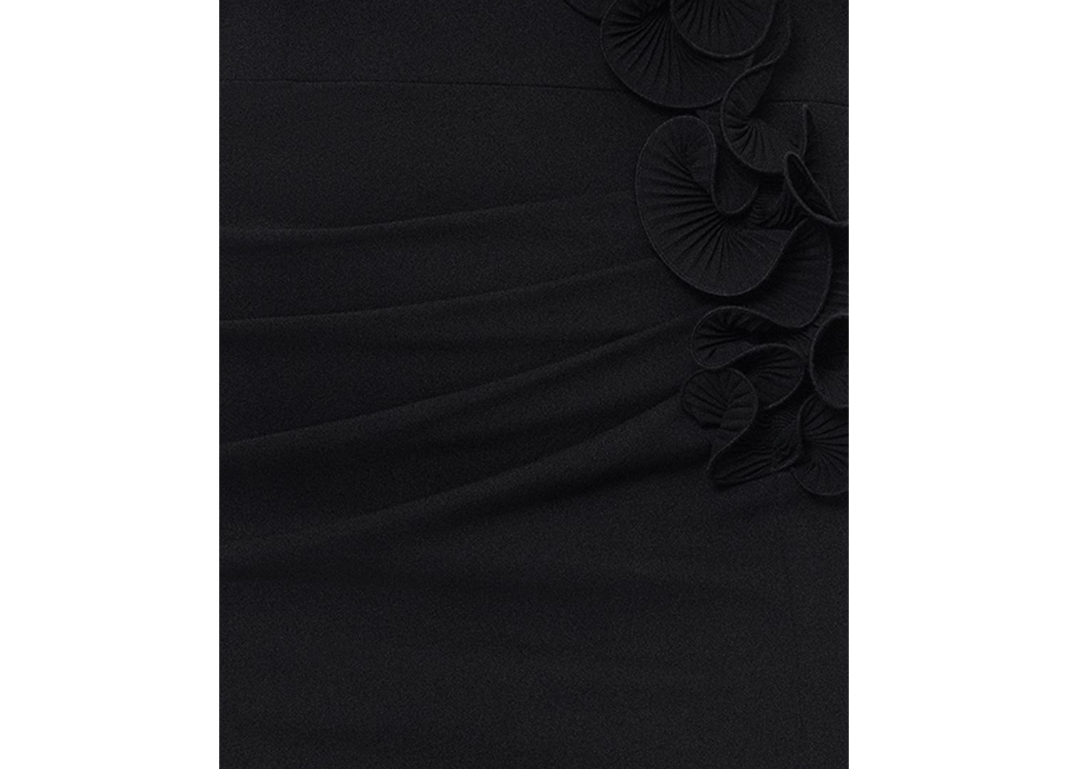Plus Strapless Long Gown