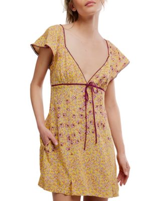 sachin and babi light blue dress Free People | Dresses | Free People Wildflower Embroidered Minidress main image 1