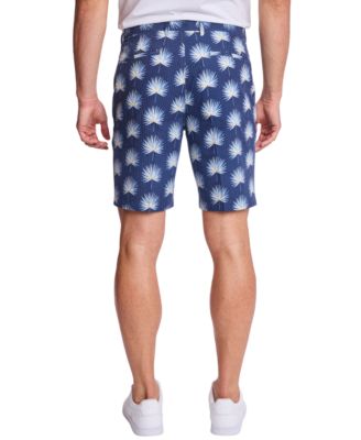 Men's Printed Slim-Fit Shorts