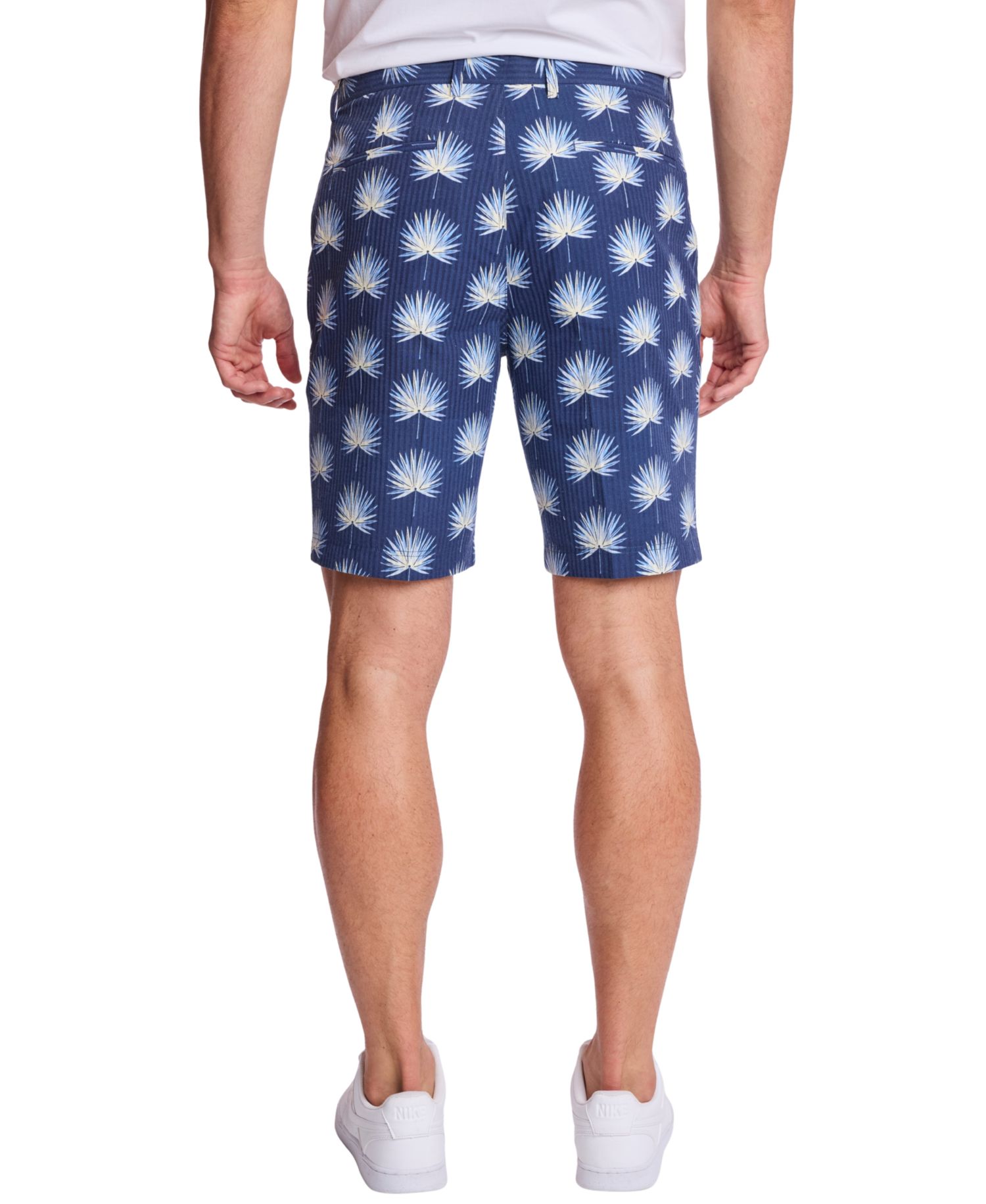 Men's Printed Slim-Fit Shorts