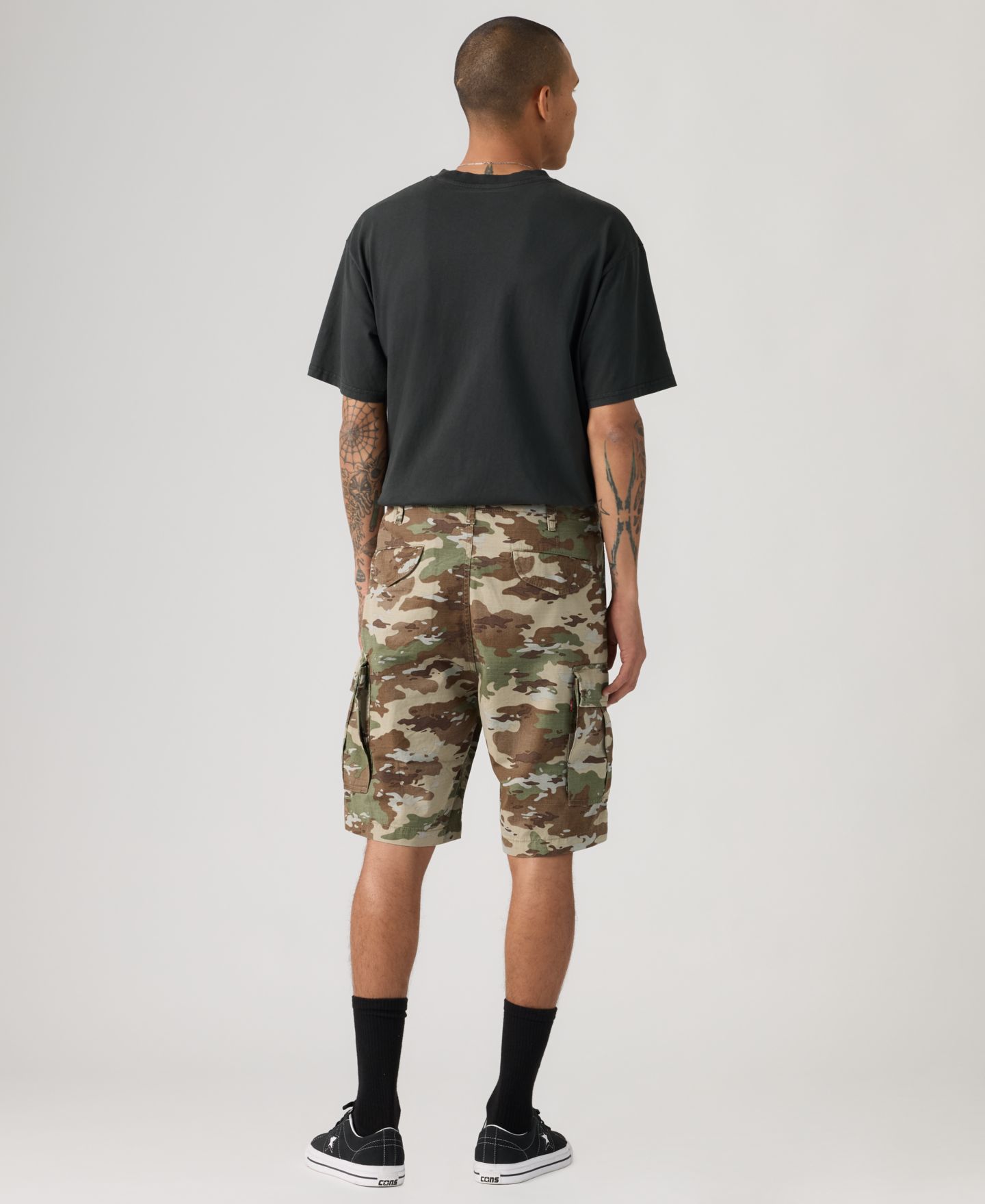 Мужские шорты Levi's Carrier 9.5" Cargo, цвет: Камуфляжный — фото 5
