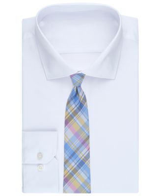 Men's Classic Plaid Pattern Tie