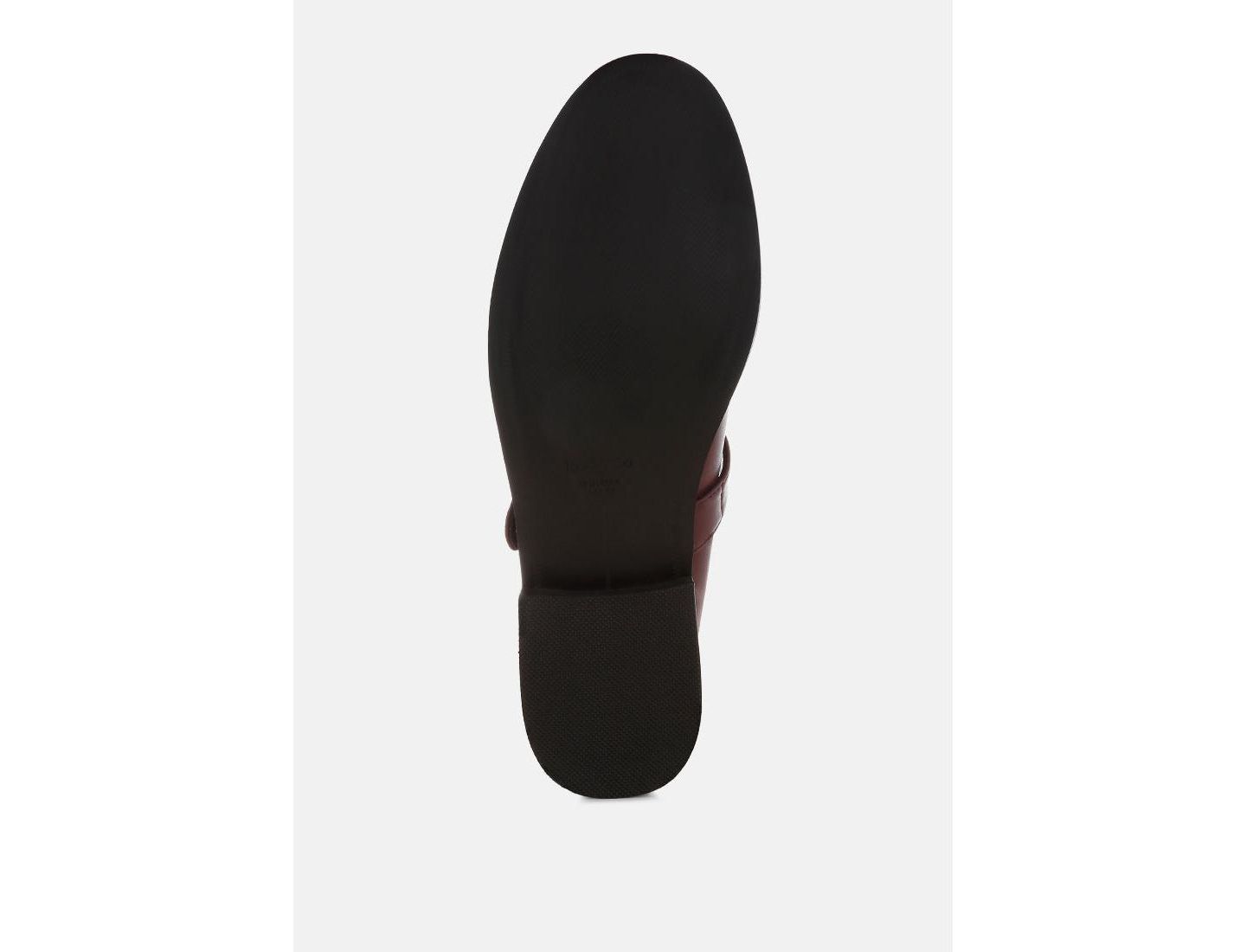 Женские туфли Rag & Co Tesoro Low Heel Mary Jane, цвет: Средний красный — фото 5
