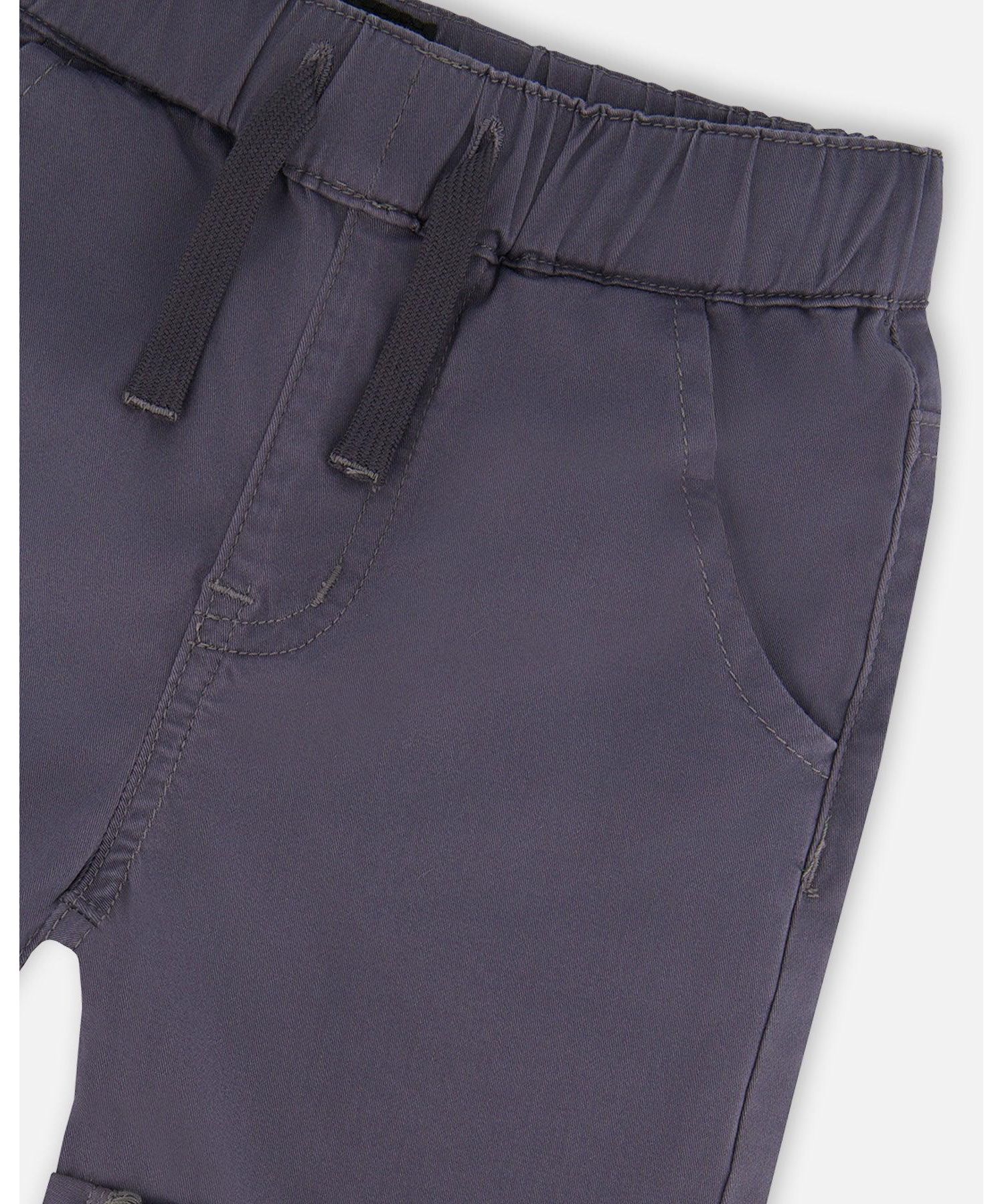Baby Boys' Stretch Twill Shorts