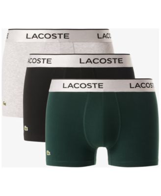 Men's Regular-Fit Metallic Waistband Boxer Briefs, 3-Pack