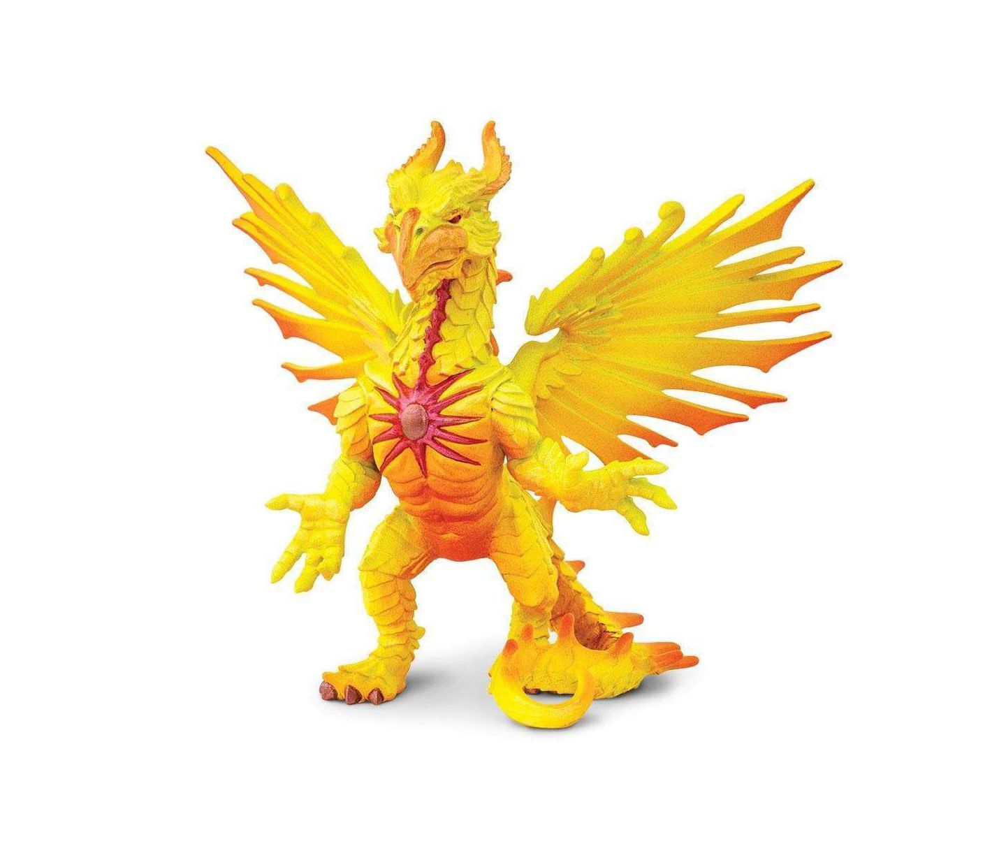 Детская фигурка Safari Ltd. Sun Dragon 5" Hand-Painted BPA-Free, от 4 лет — фото 1