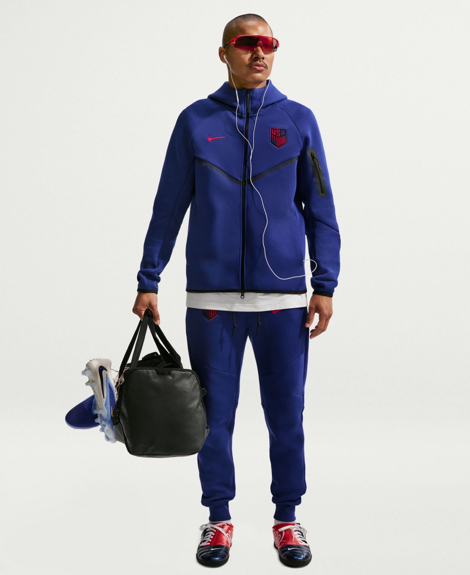 USA Soccer Tech Fleece Full-Zip Hoodie