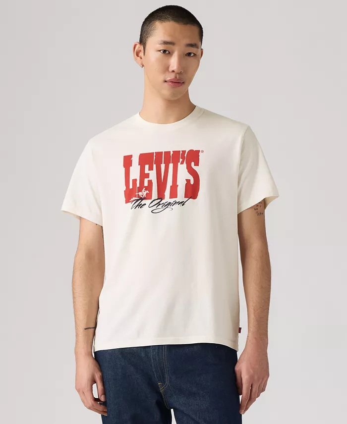 Men's Premium Relaxed-Fit Logo Graphic T-Shirt - thumbnail 5