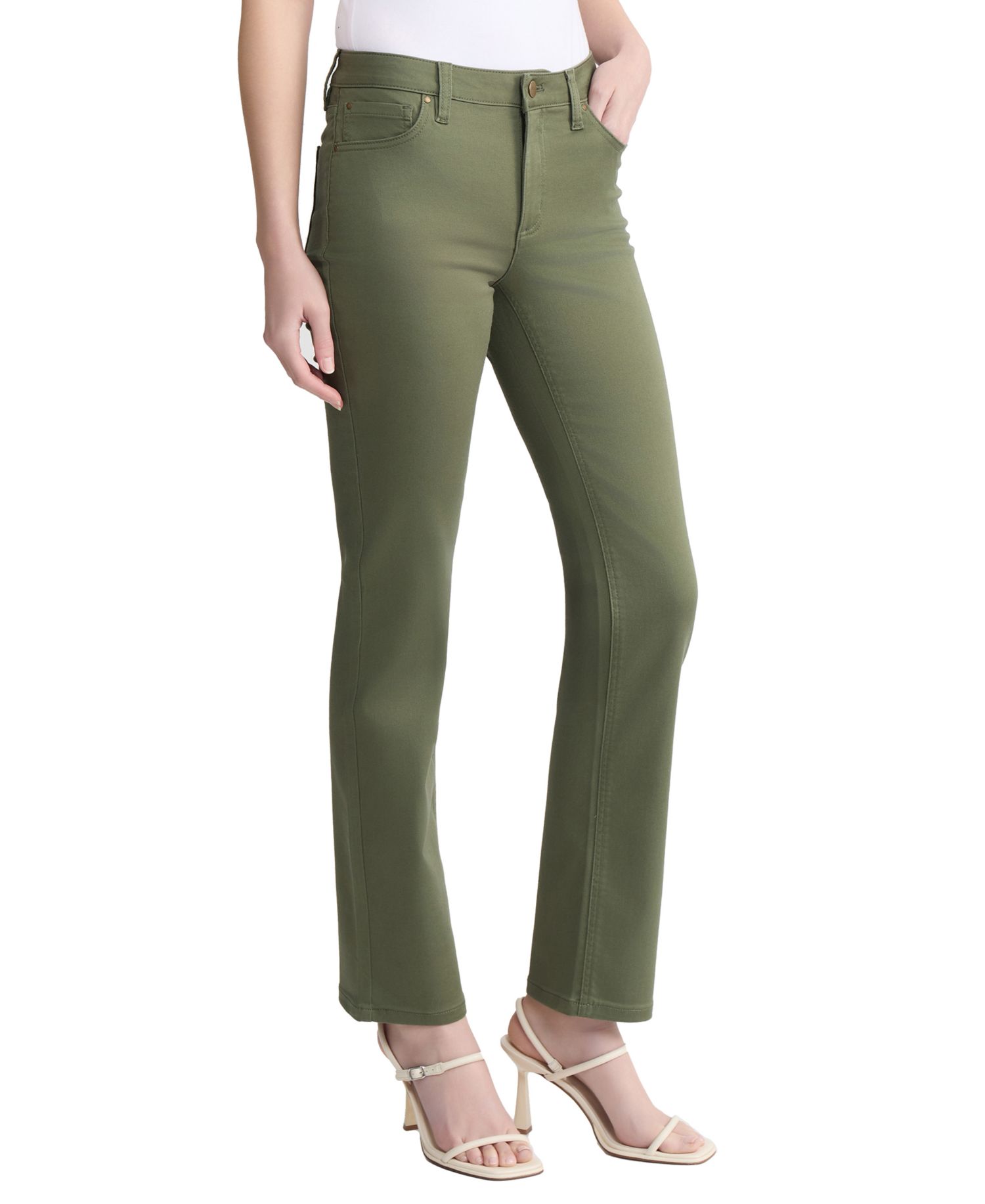 Petite Lexington Straight Jeans